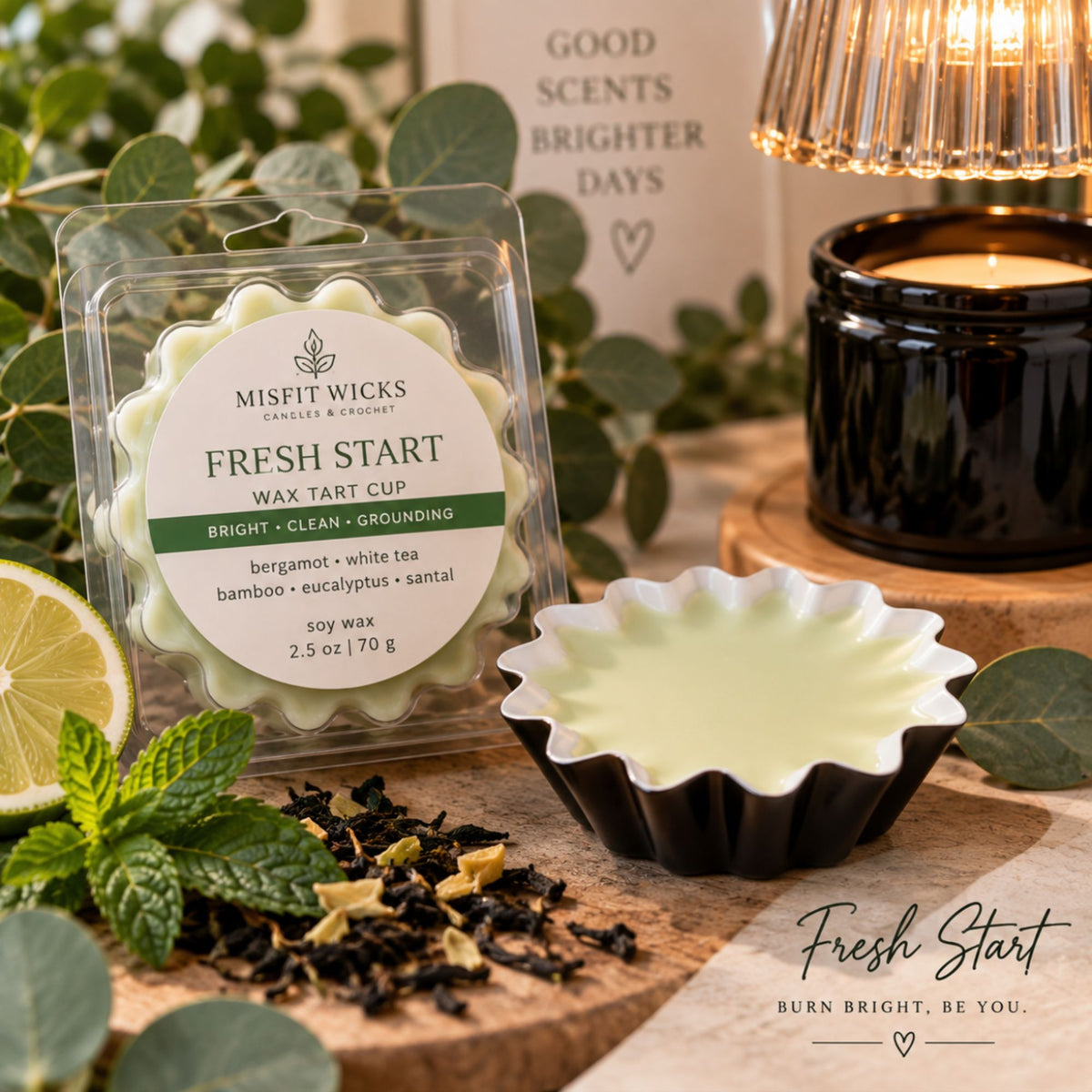 Fresh Start Wax Tart Cup
